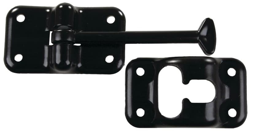 JR Products T-Style RV Door Holder, 3-1/2-in, Black
