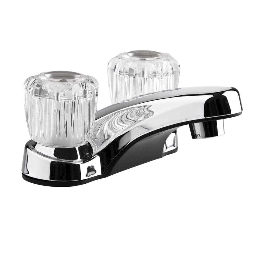 Dura Faucet DF-PL700A-CP-CA Plastic RV Bathroom Faucet, Chrome