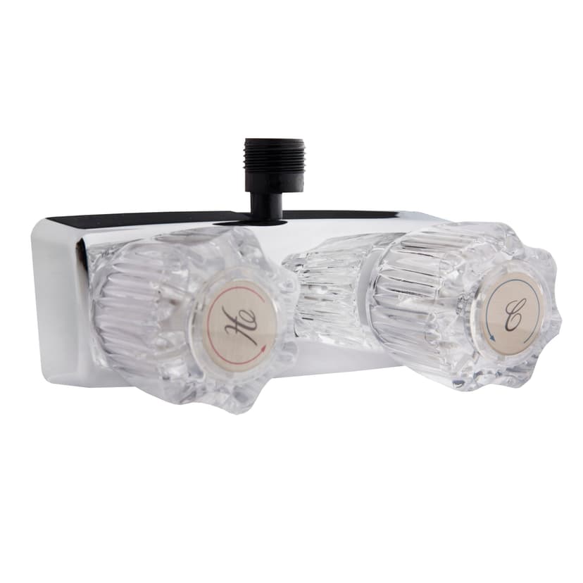 Dura Faucet DF-SA100A-CP-CA Plastic RV Shower Faucet Valve, Chrome