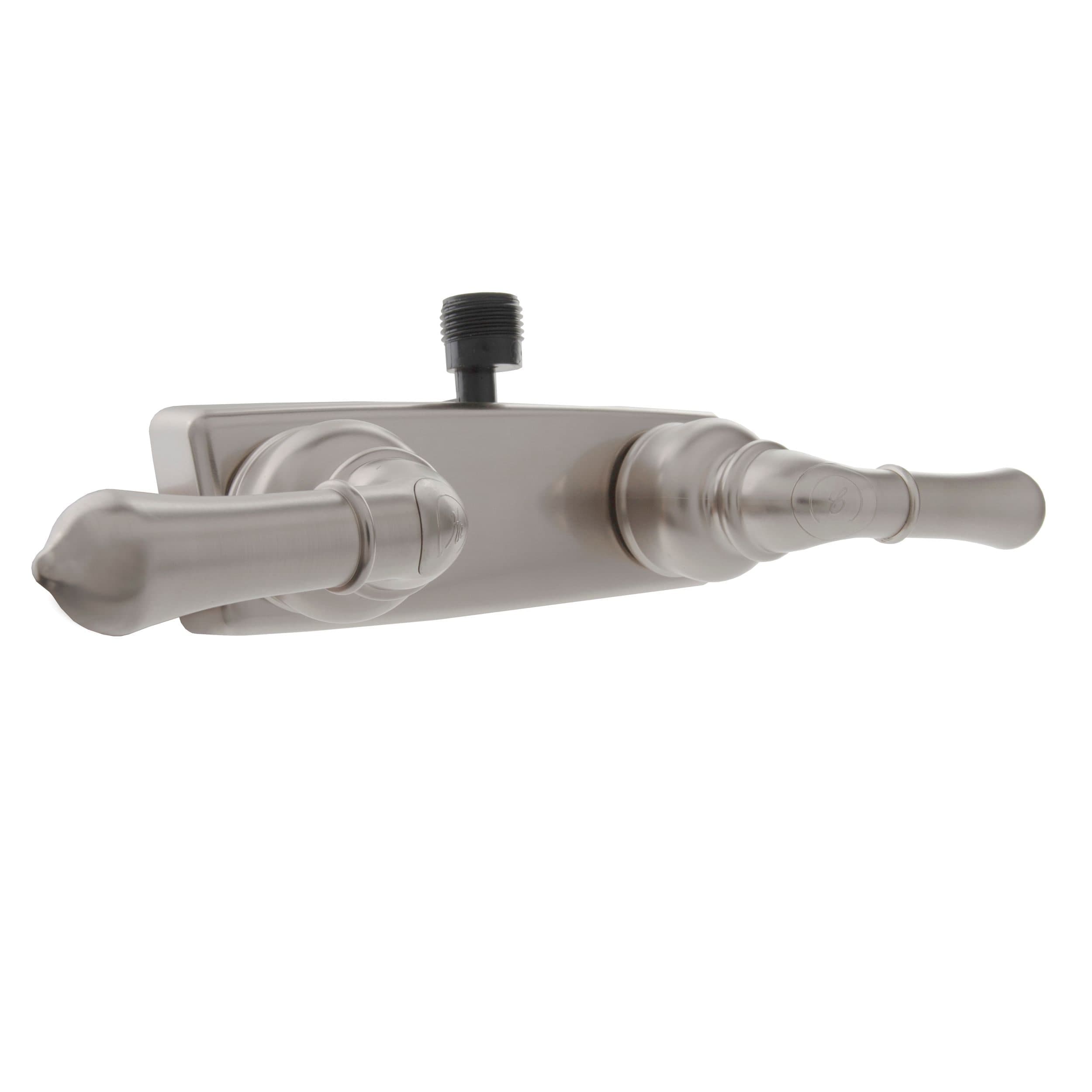 Dura Faucet DF-SA100C-SN Plastic RV Shower Faucet Valve, Satin Nickle