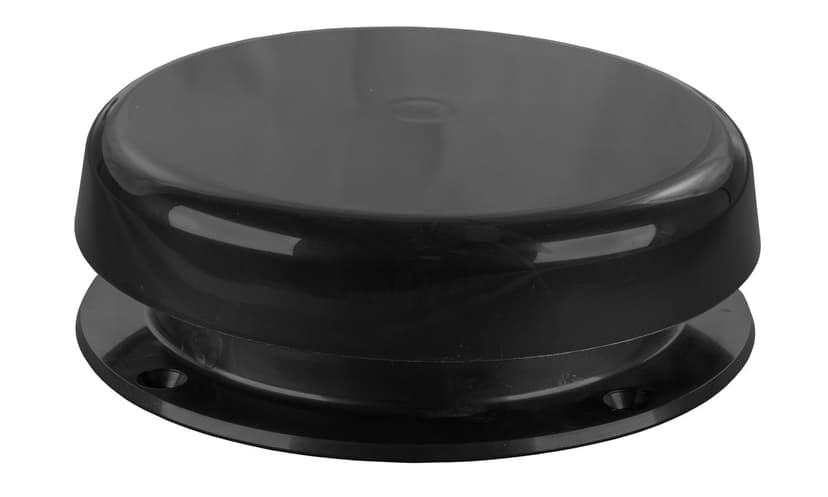 JR Products 02-29115 Mushroom Plumbing/Roof Vent, Black