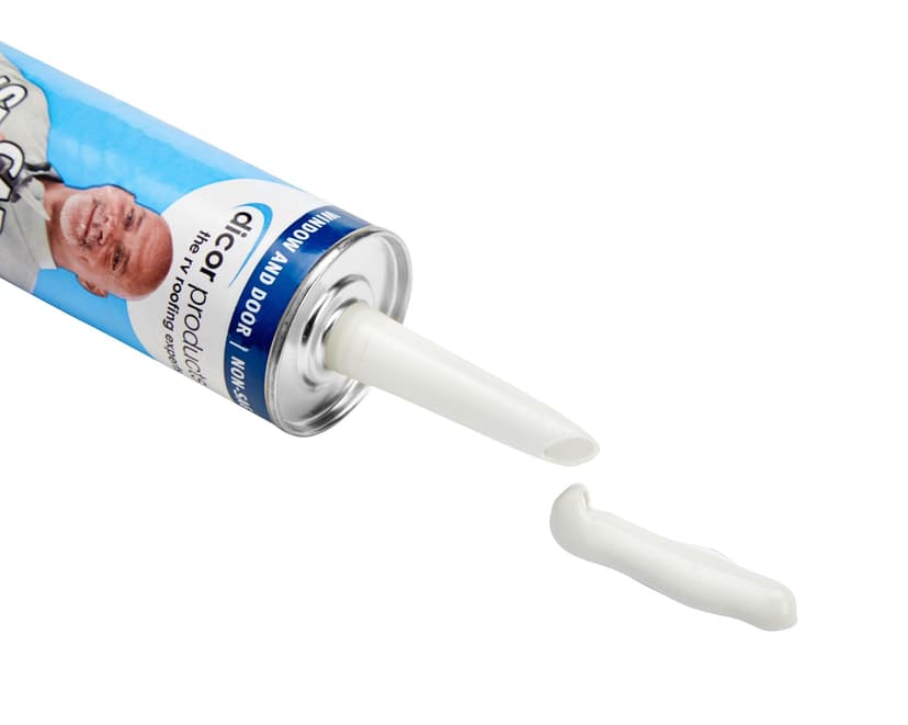 Dicor White Cap Sealant Tube, UV & Water-Resistant