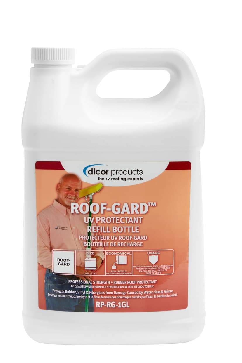 Dicor Roof-Guard UV Protectant Refill for RV tops, 128-oz