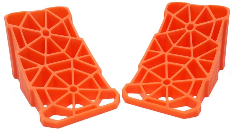 Lynx Lil Chock Wheel Chock for RVs & Trailers, Orange, 2-pk