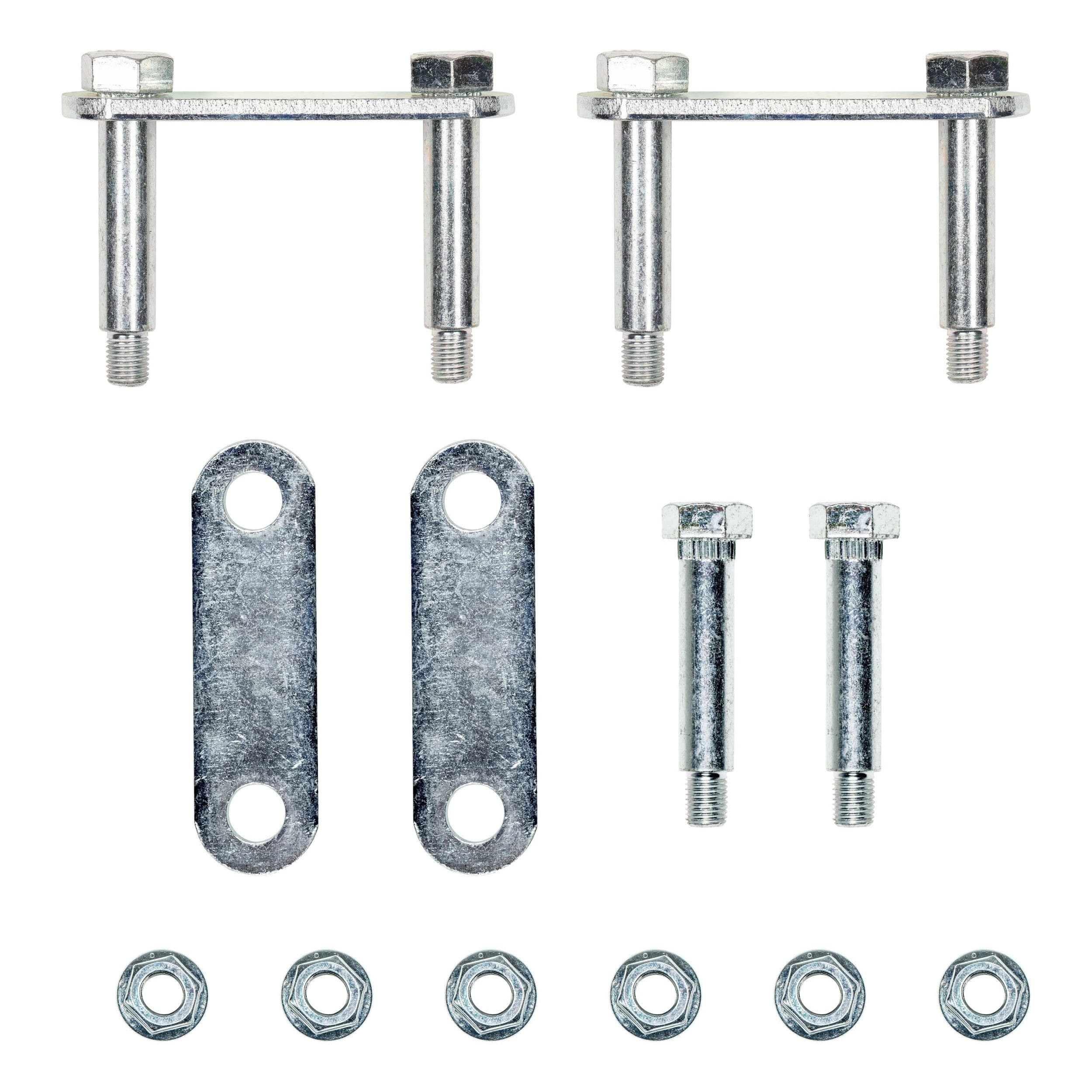 CURT Lippert 121101LRV Trailer Axle Attaching Parts (AP) Suspension Kit for 2,000-7,000-lb Double-Eye Single Axles, No Equalizer