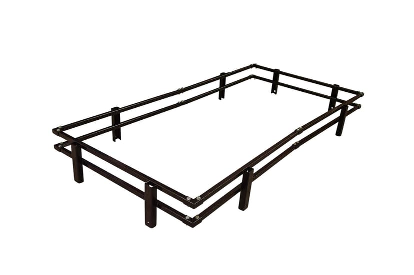 DK2 by Marlon 4x8-ft Black Open Rail Kit for DK2 4x8-ft Trailer Models