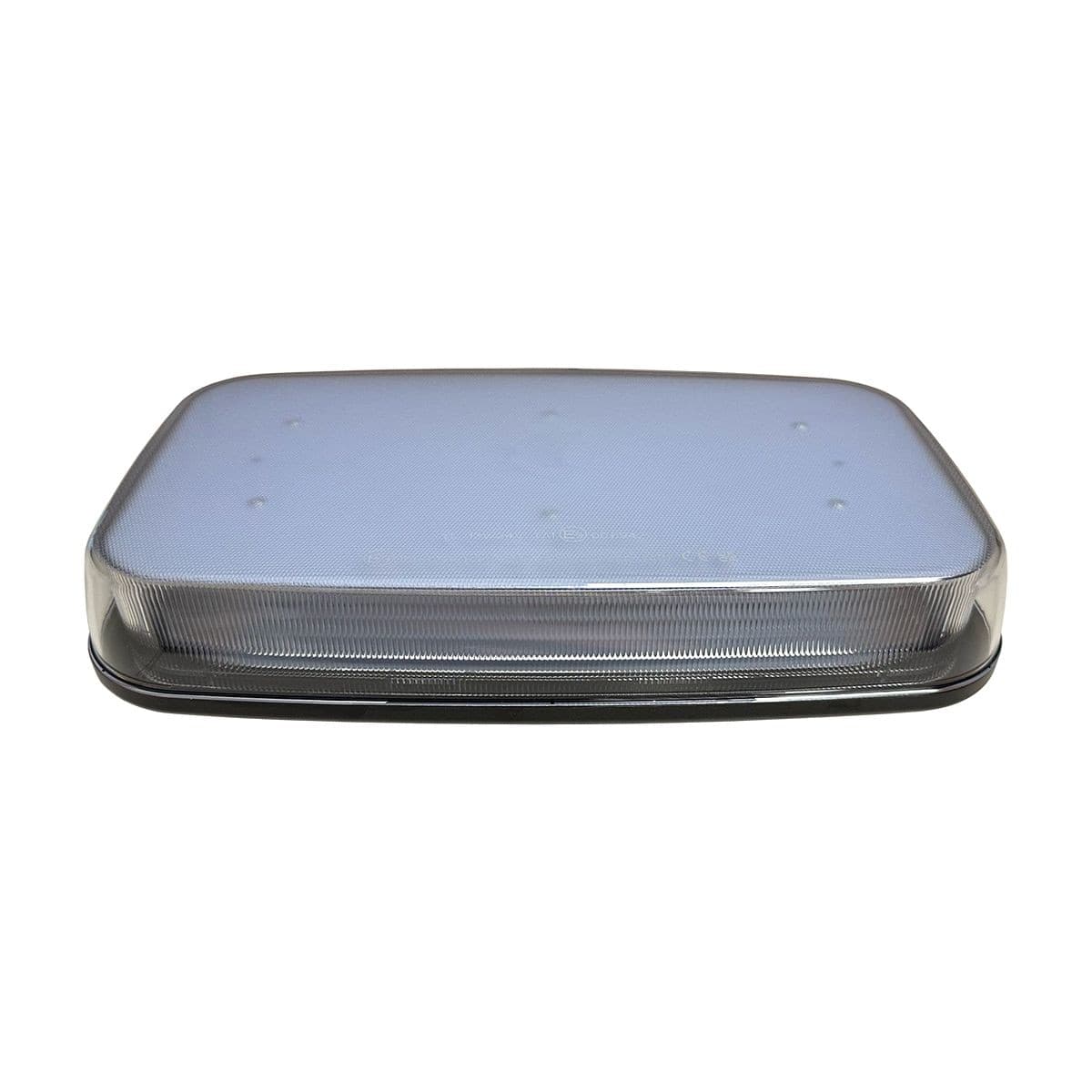 Unibond 10.5-in Amber Magnetic LED Warning Light Bar with Milky Lens