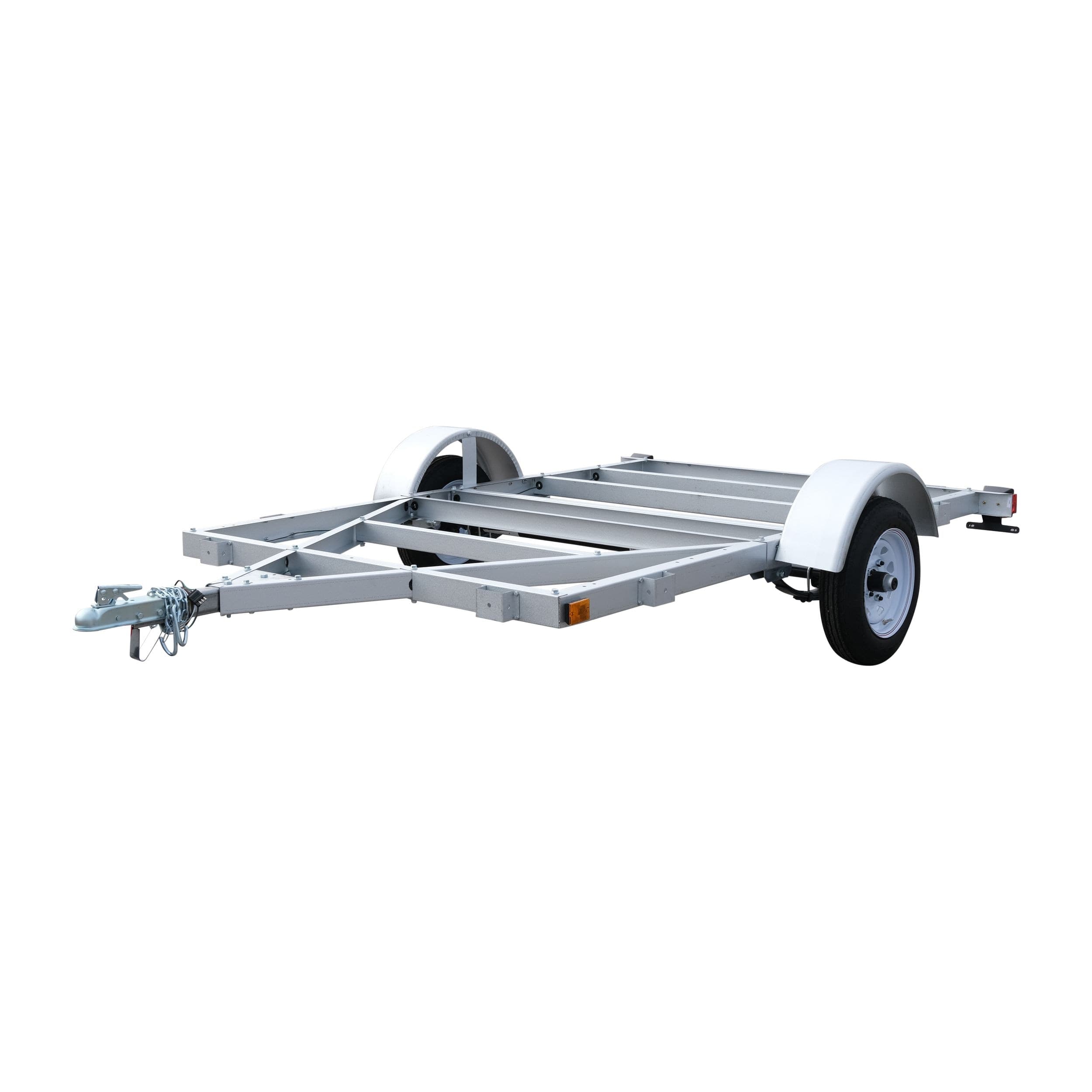 Stirling 5x8-ft Open Frame Galvalume Plus™ Stirling Kit Trailer