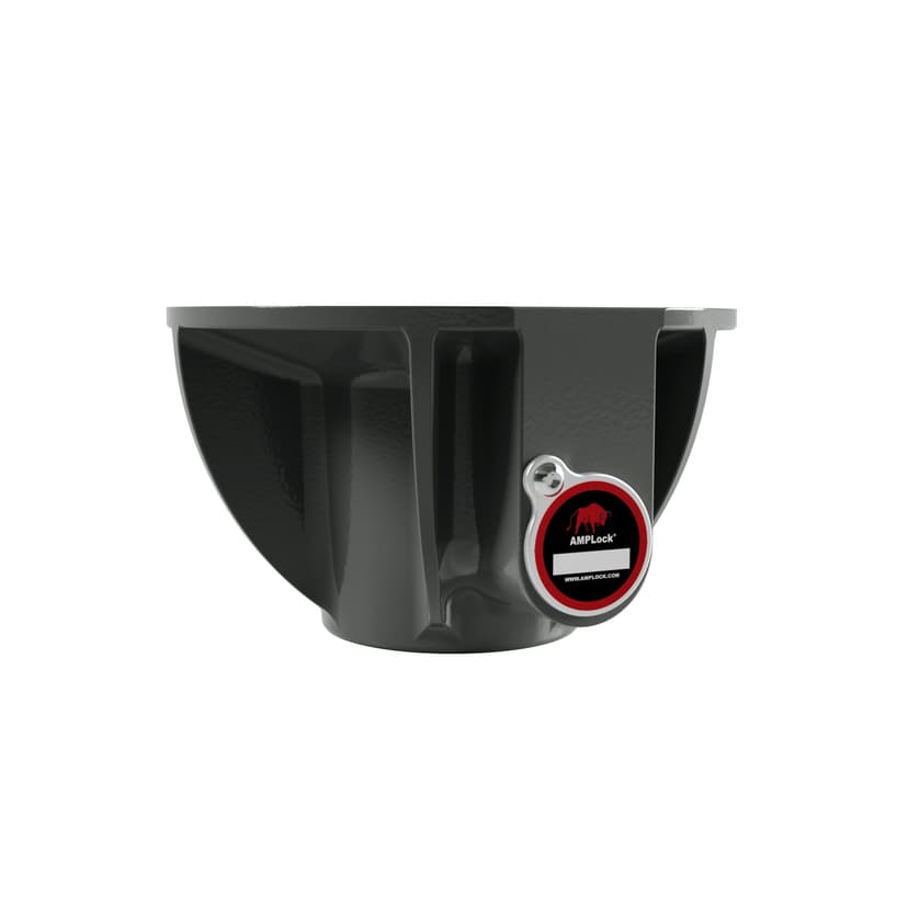 AMP Lock Heavy-Duty Anti-Theft Kingpin Trailer Hitch Lock for 5th Wheel/Commercial Rigs