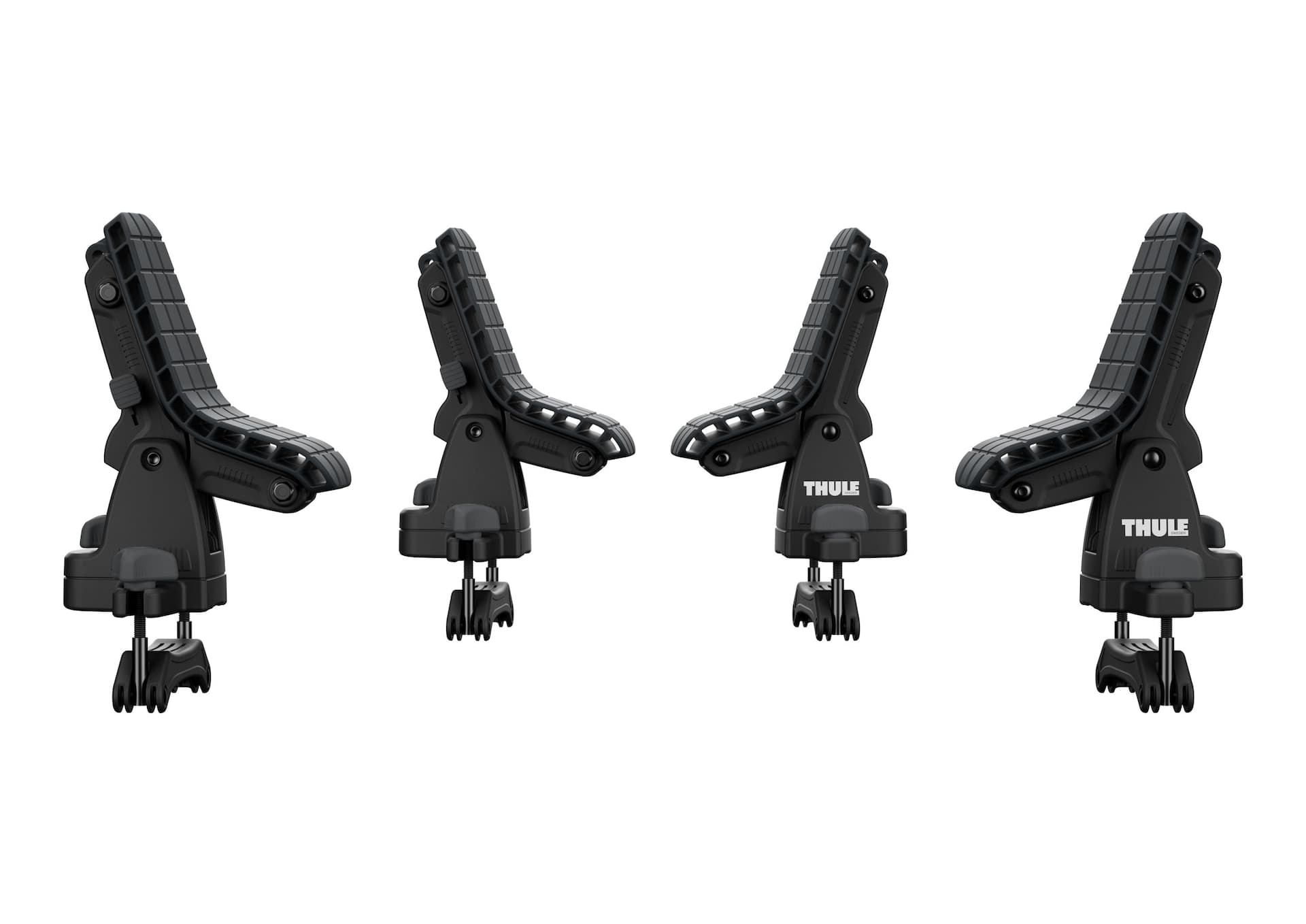 Thule DockGrip Black Horizontal Kayak Rack with Protective Pads
