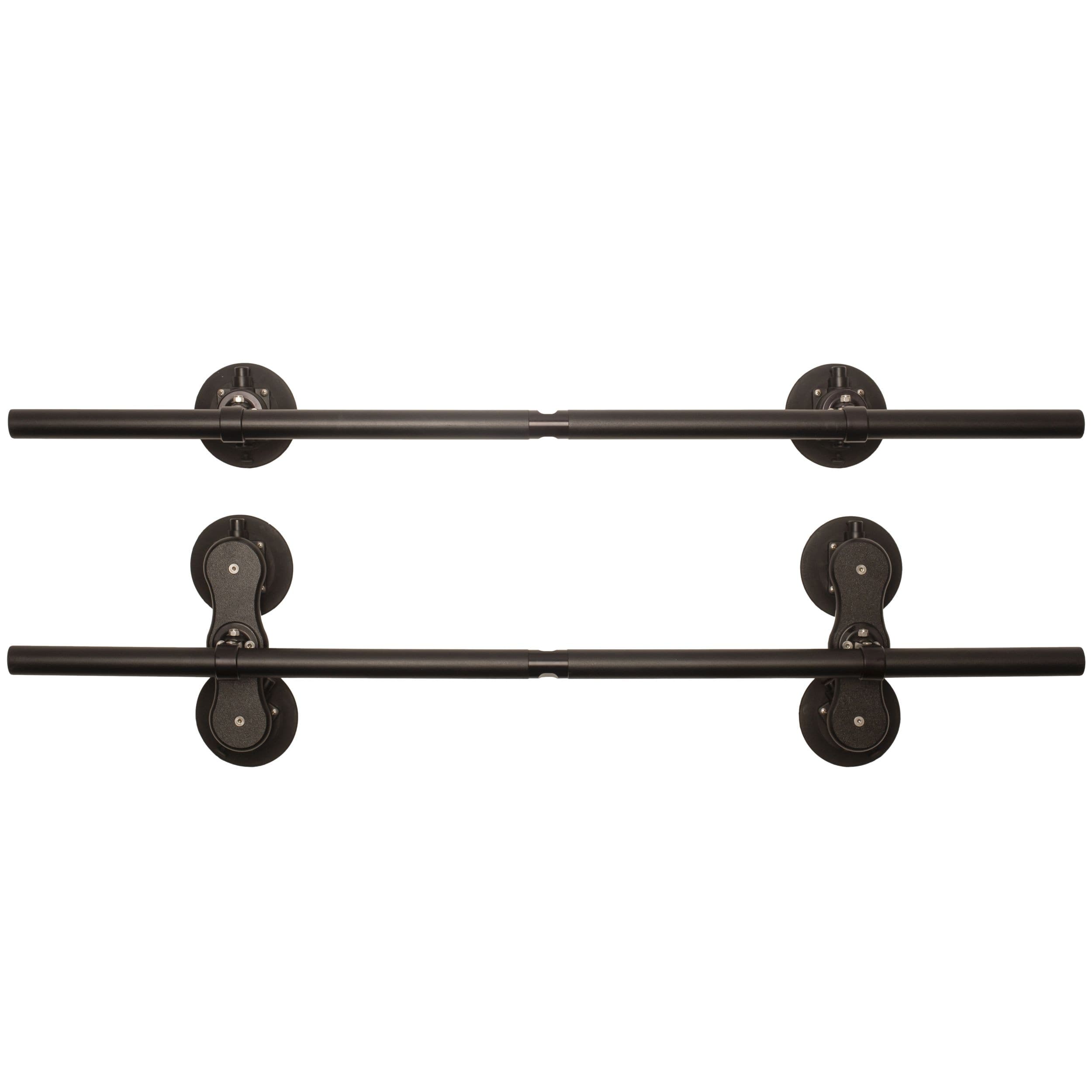 SeaSucker Monkey Bars Aluminum Roof Cross-Bar System, Powder Coated Black, 60-in