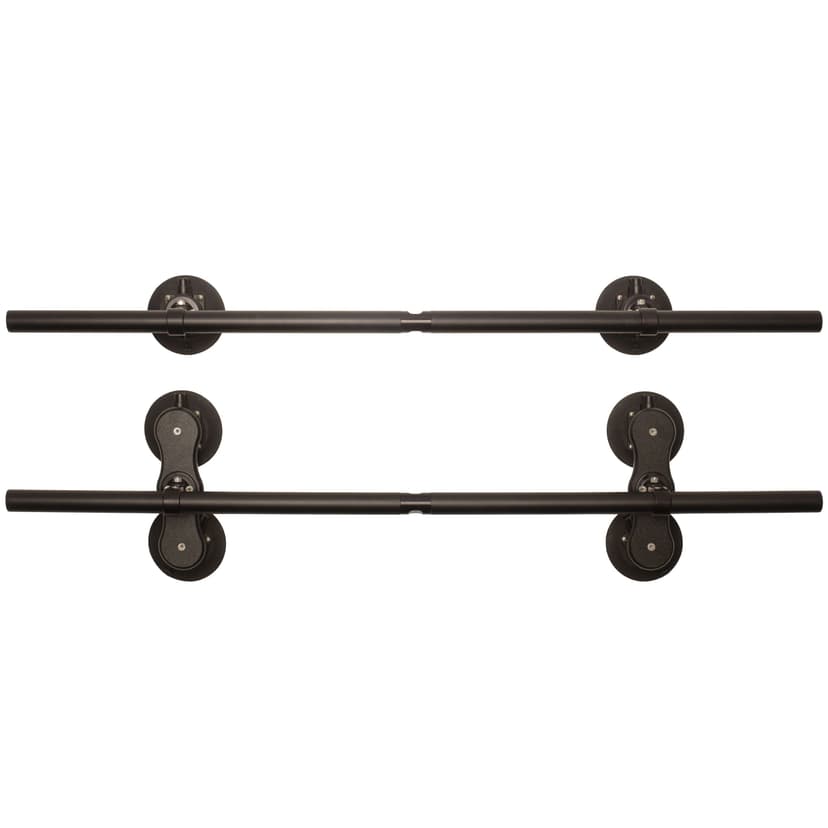 SeaSucker Monkey Bars Aluminum Roof Cross-Bar System, Powder Coated Black, 60-in