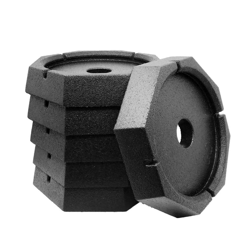 SnapPad XTRSP6 XTRA Round Levelling Jack Pads, 9-in, 6-pk