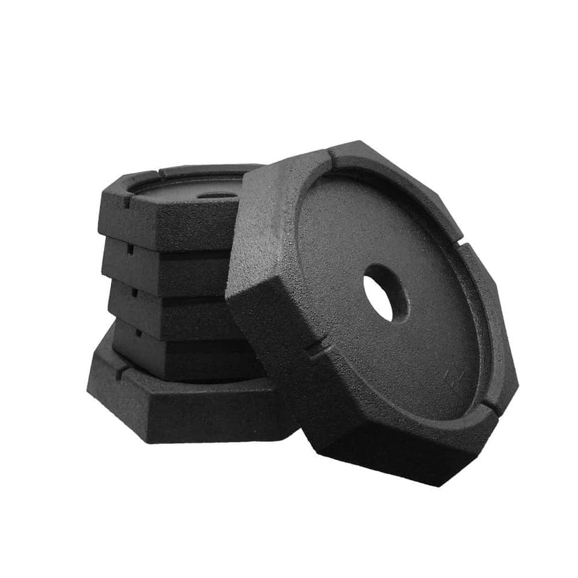 SnapPad XTRLXSP6 XTRA XL LUX Round Jack Pads, 2 x 12-in, 4 x 9-in, 6-pk