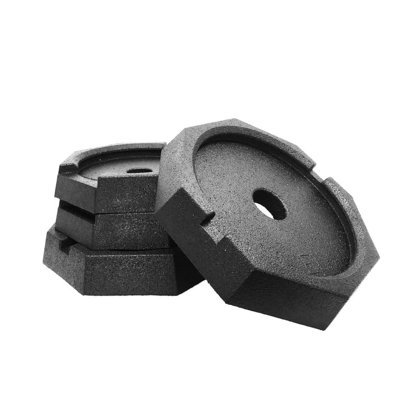 SnapPad HIPLSP4 HiWay Plus Round Jack Pads, 2 x 8-in and 2 x 10-in, 4-pk