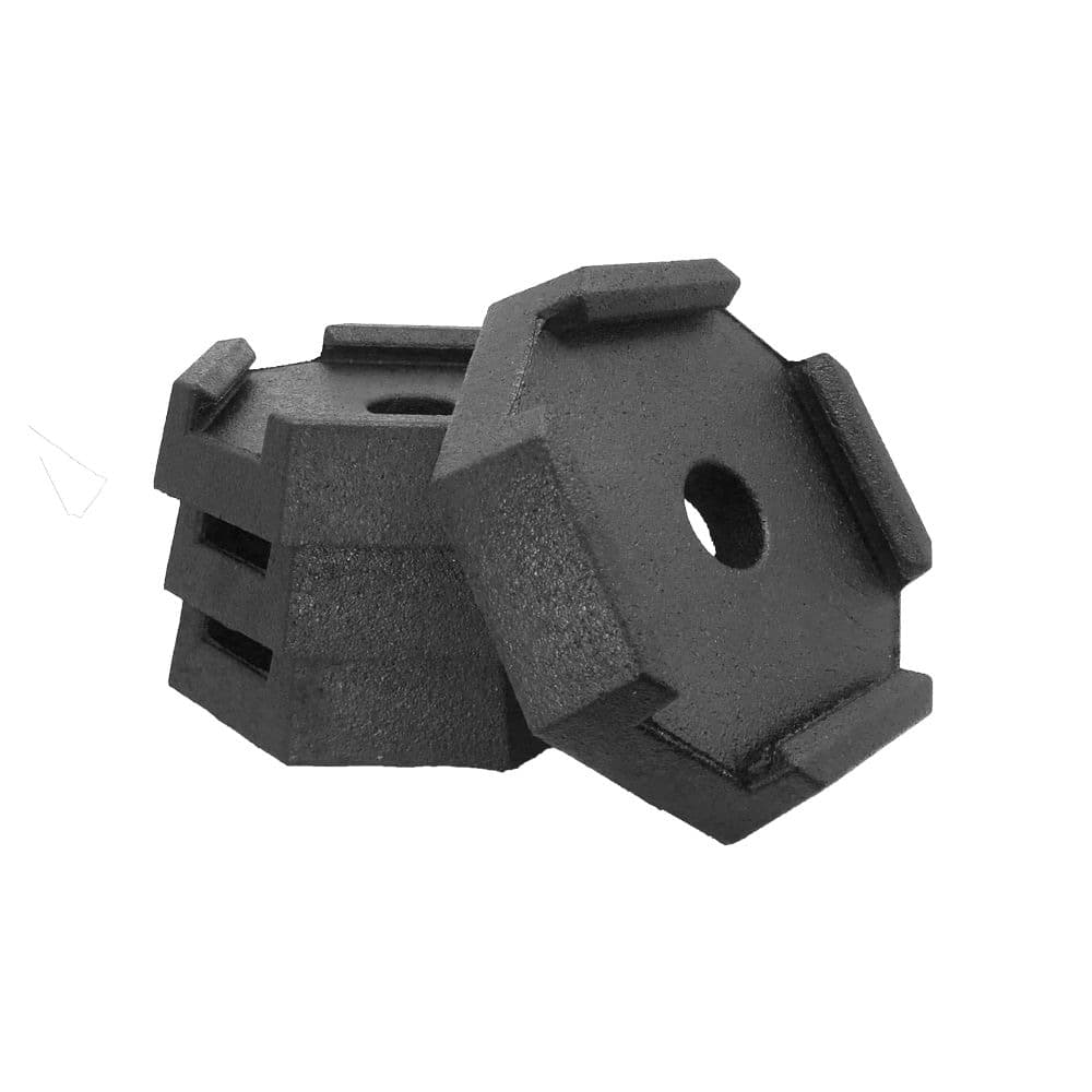 SnapPad EQ7SP4 EQ Compact Octagon/Round Levelling Pads, 7-in, 4-pk