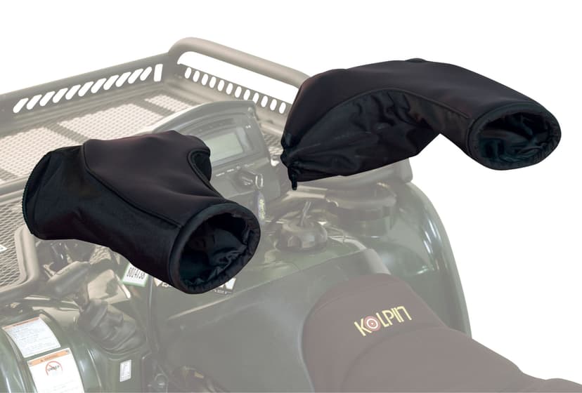 Kolpin Geartector Cold Weather ATV Handlebar Mitts, Black