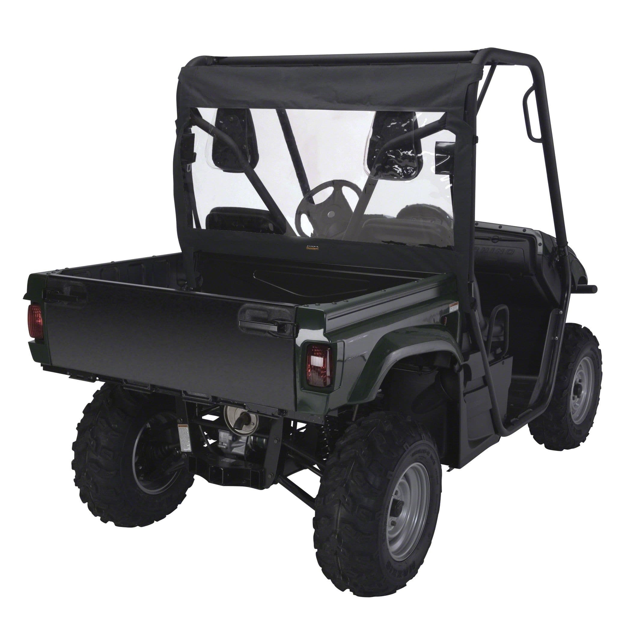 Classic Accessories 78657 QuadGear UTV Rear Windshield for Polaris Ranger, Black