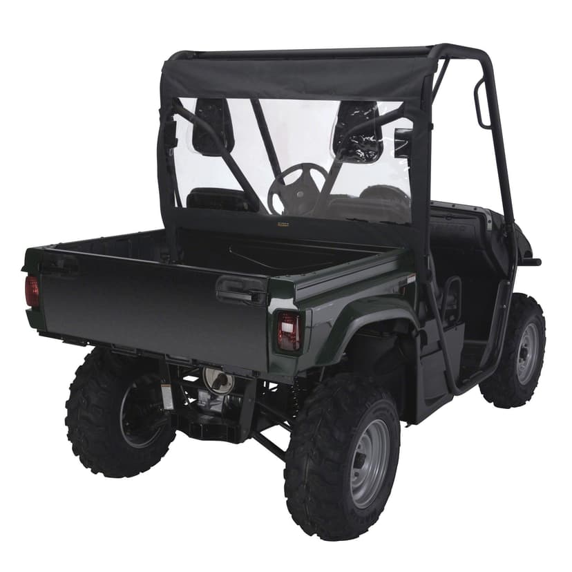 Classic Accessories 78657 QuadGear UTV Rear Windshield for Polaris Ranger, Black