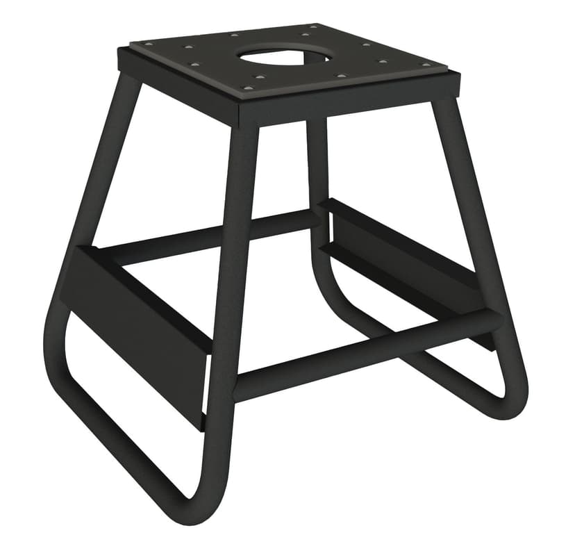MotoMaster Steel Motorcycle/Dirtbike Stand, 1000-lb Capacity, Black