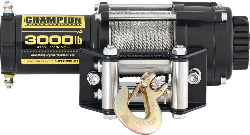 Champion Power Equipment 13050 Winch Kit, 3000-lb