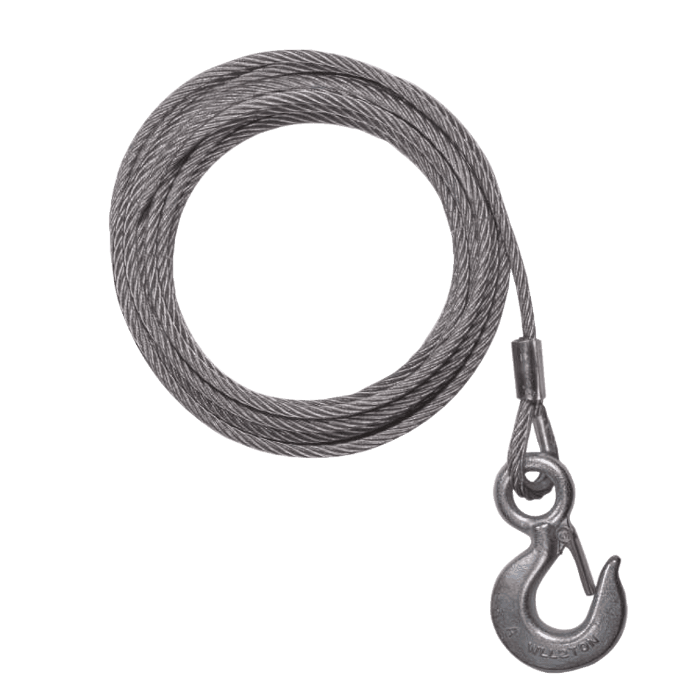 Ben-mor ASY-WC-25 Galvanized-Steel Winch Cable, 25-ft x 3/16-in
