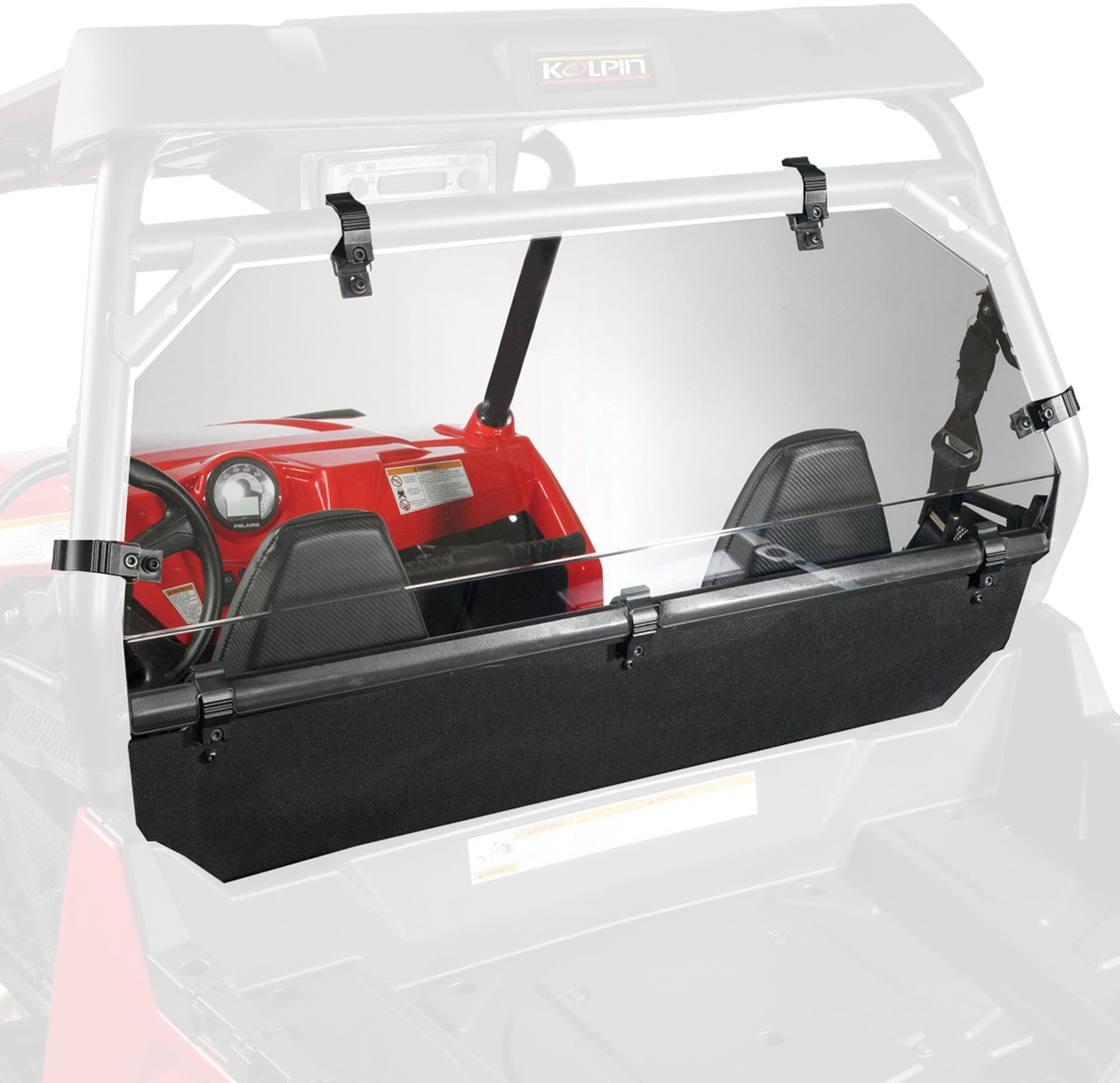 Kolpin UTV Windshield Rear Panel for Polaris® RZR® 570/800/S 09-10/12-Current
