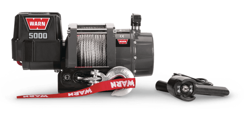 Warn DC Series 12V UTV Winch, 5,000-lb