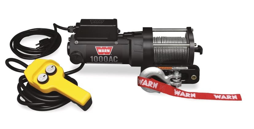 Warn AC Electric Winch, 120V, 1,000-lb