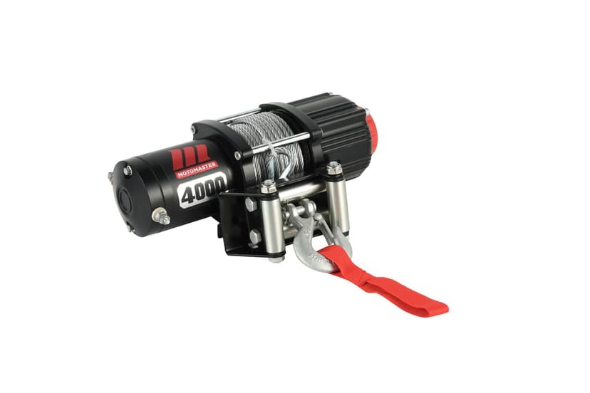 MotoMaster Steel ATV Winch, 4000-lb