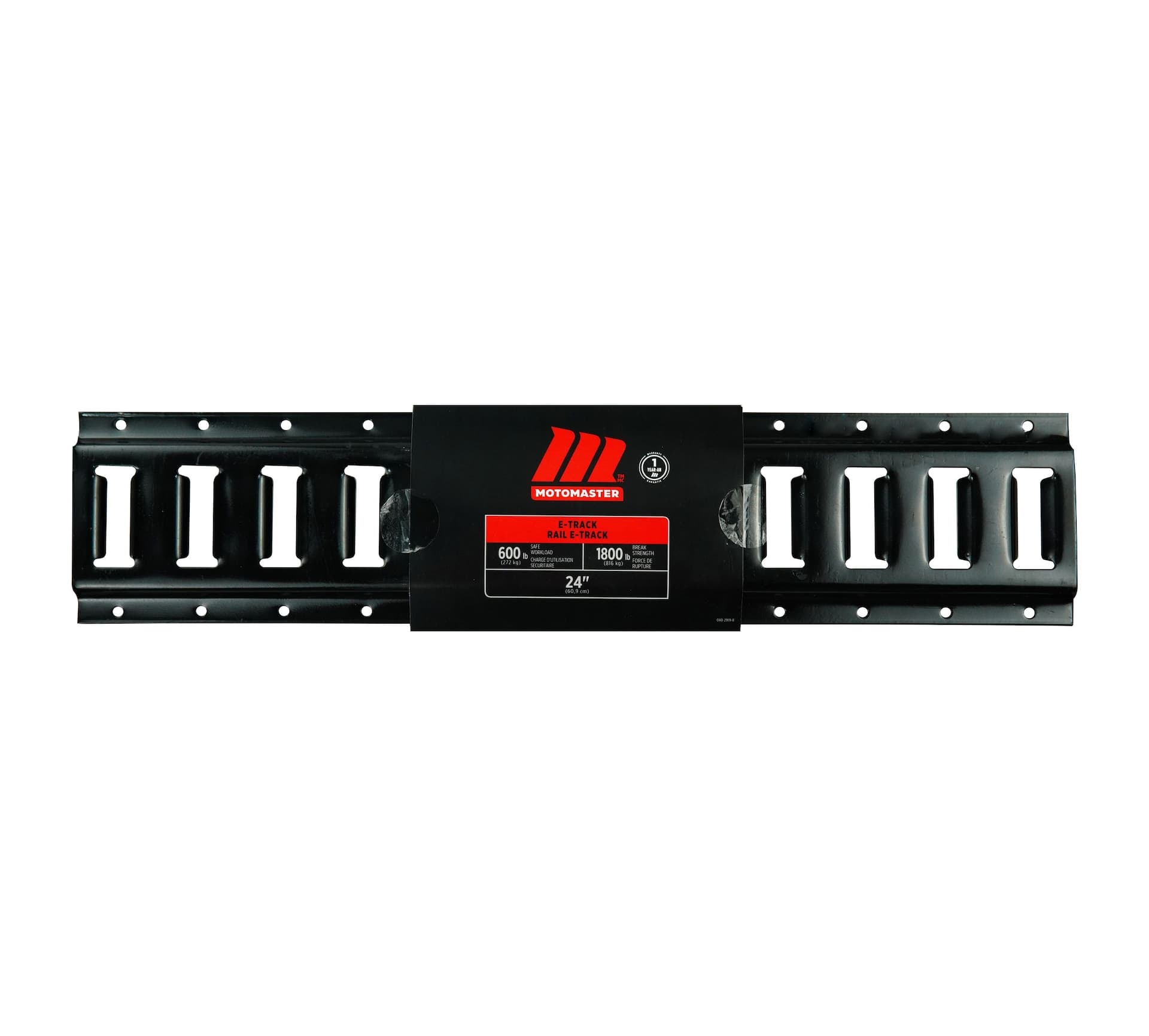 MotoMaster 2,000-lb E-Track, Horizontal, 24-in