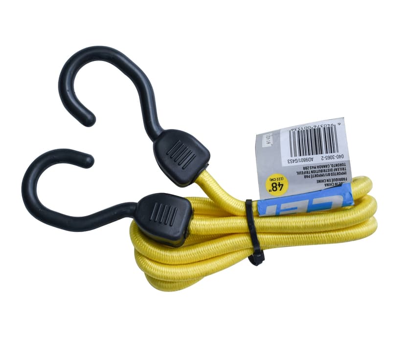 Certified Heavy-Duty Hi-Vis Bungee Cord, 48-in, 1-pk