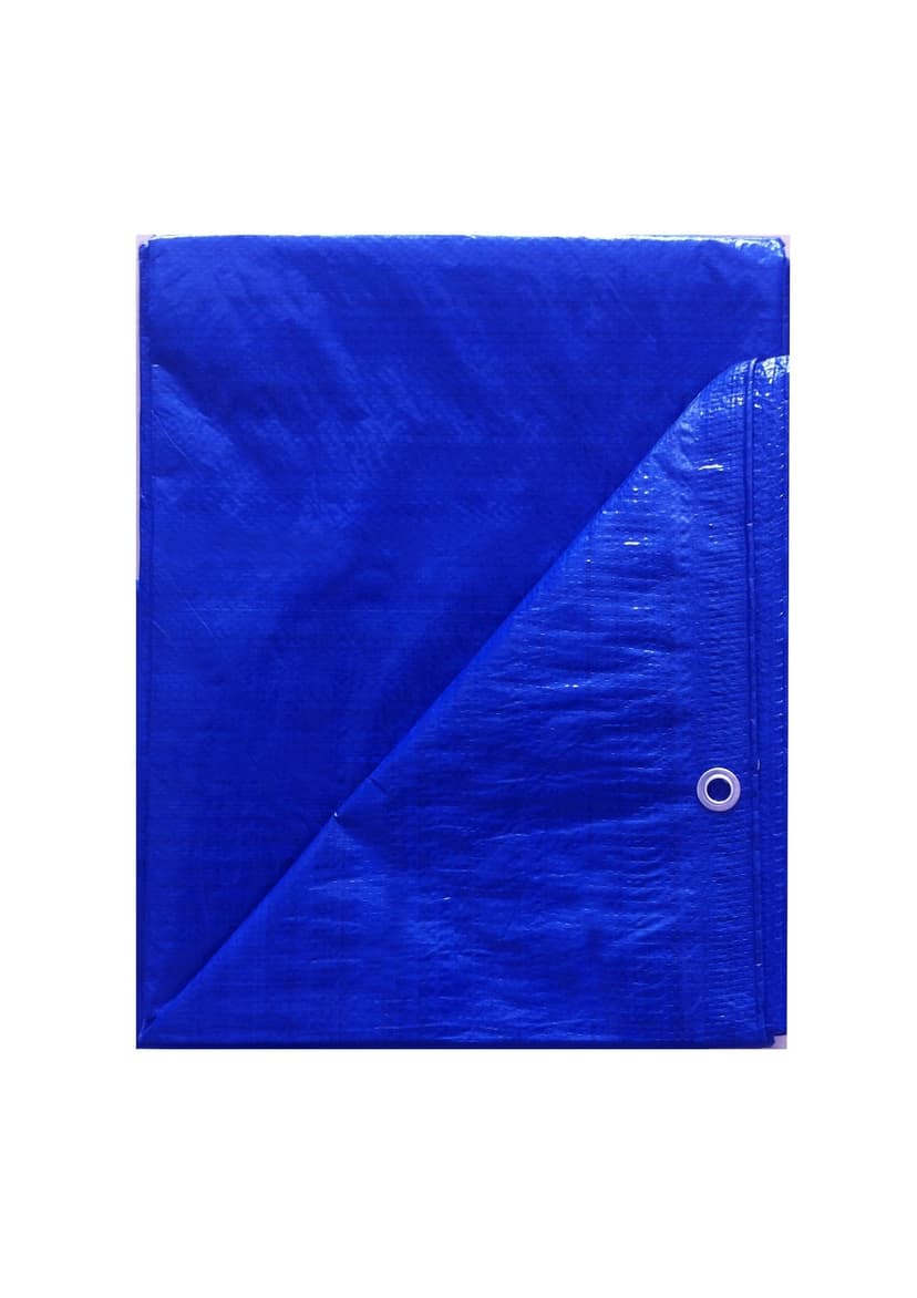 Certified Standard Duty Poly Tarp, Waterproof, 10-ft x 12-ft