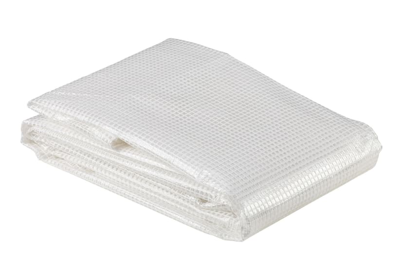 Certified Standard Duty Transparent Mesh Tarp, 10 x 12-ft