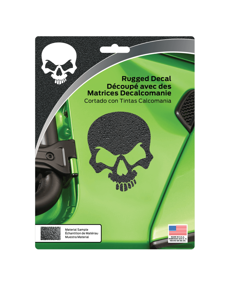 Chroma Rugged Skull Decal, 2-pc