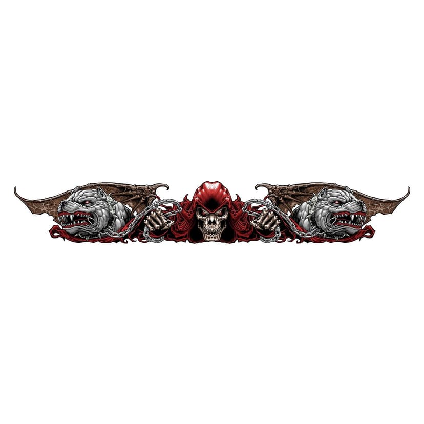 Lethal Threat Repear Pitbull Decal