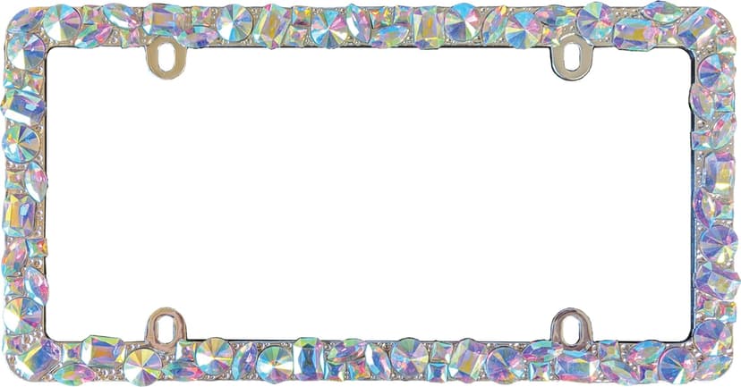 Cruiser Dazzle Chrome License Plate Frame