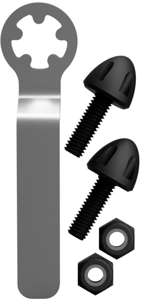 AutoTrends Anti-Theft License Plate Fasteners