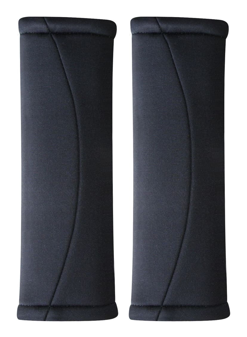 AutoTrends Seat Belt Pad, Black, 2-pk
