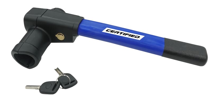Certified Universal T-Bar Steering Wheel Lock