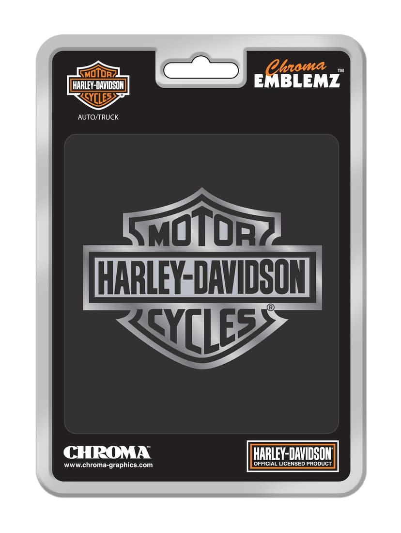 Chroma Graphics Licensed Chroma Auto Car Decals, Harley Davidson