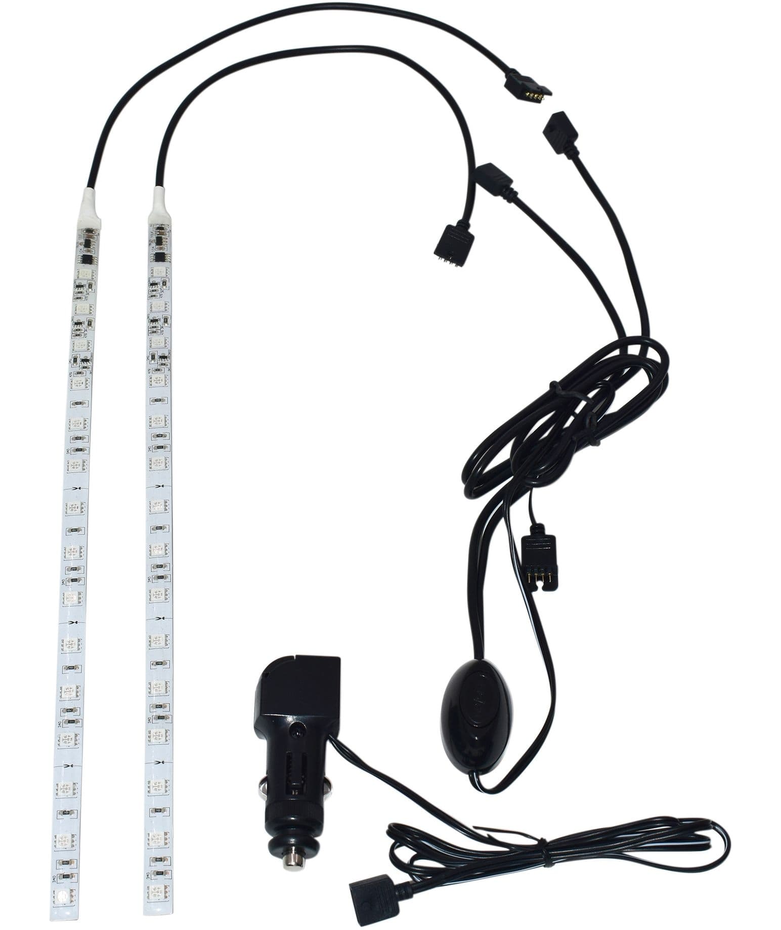 12V Multi-Colour Light Strips with Inline Controller