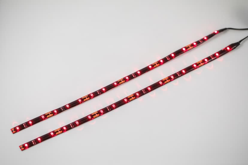 Stallion Flex LED Strip Light, Red, 24-in