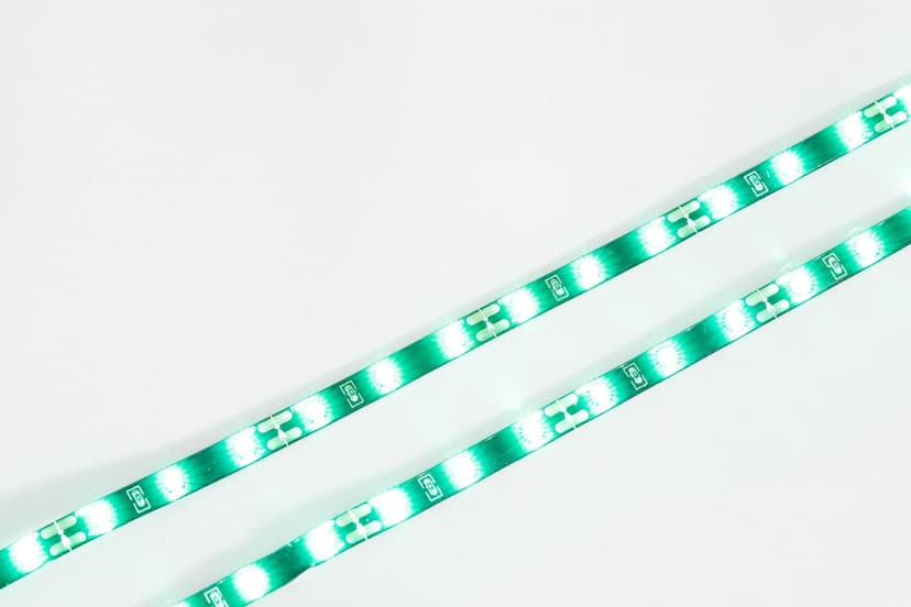 Stallion Flex LED Strip Light, Green, 24-in