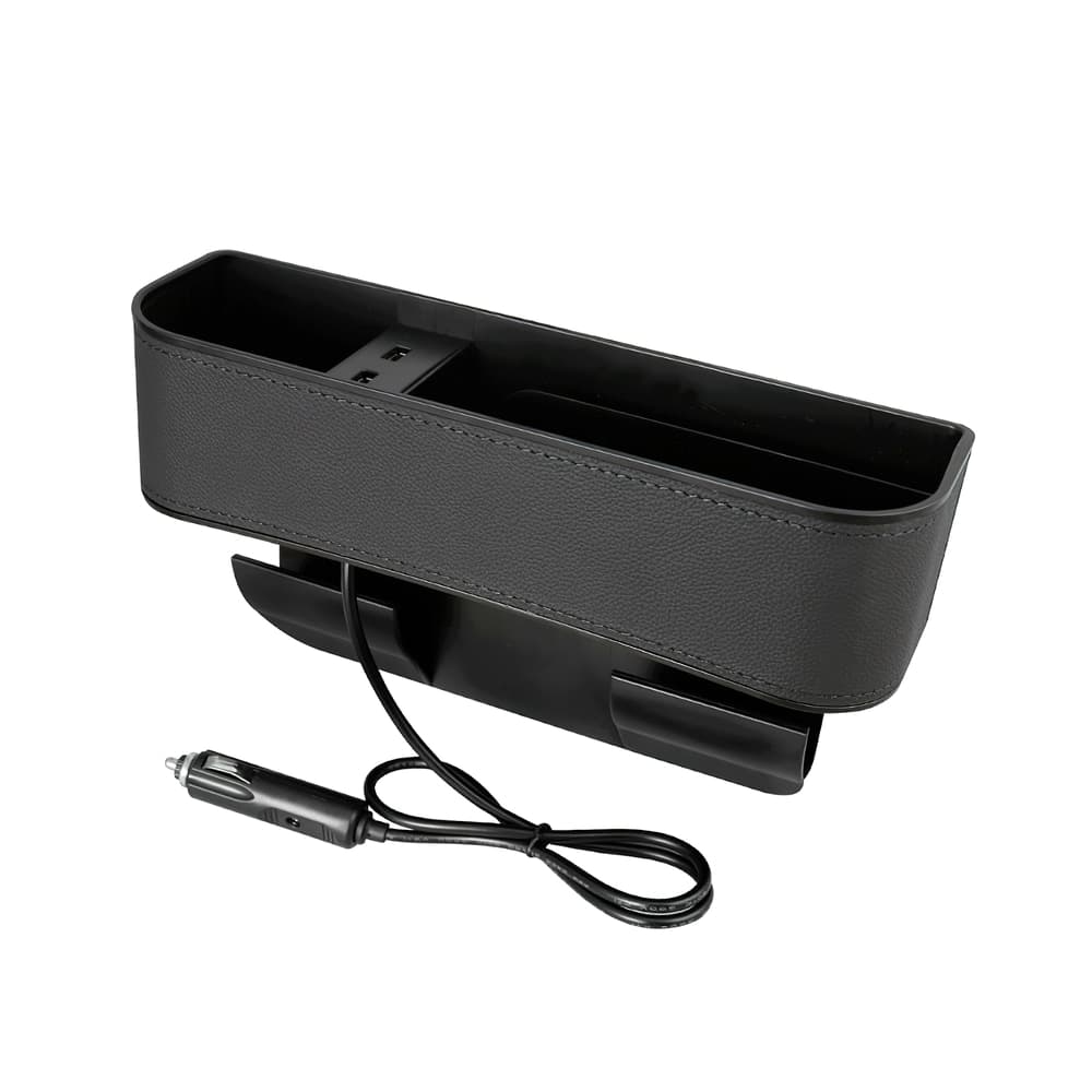 AutoTrends 12V Seat Wedge Cup Holder