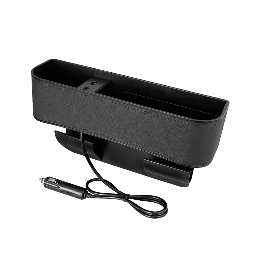 AutoTrends 12V Seat Wedge Cup Holder