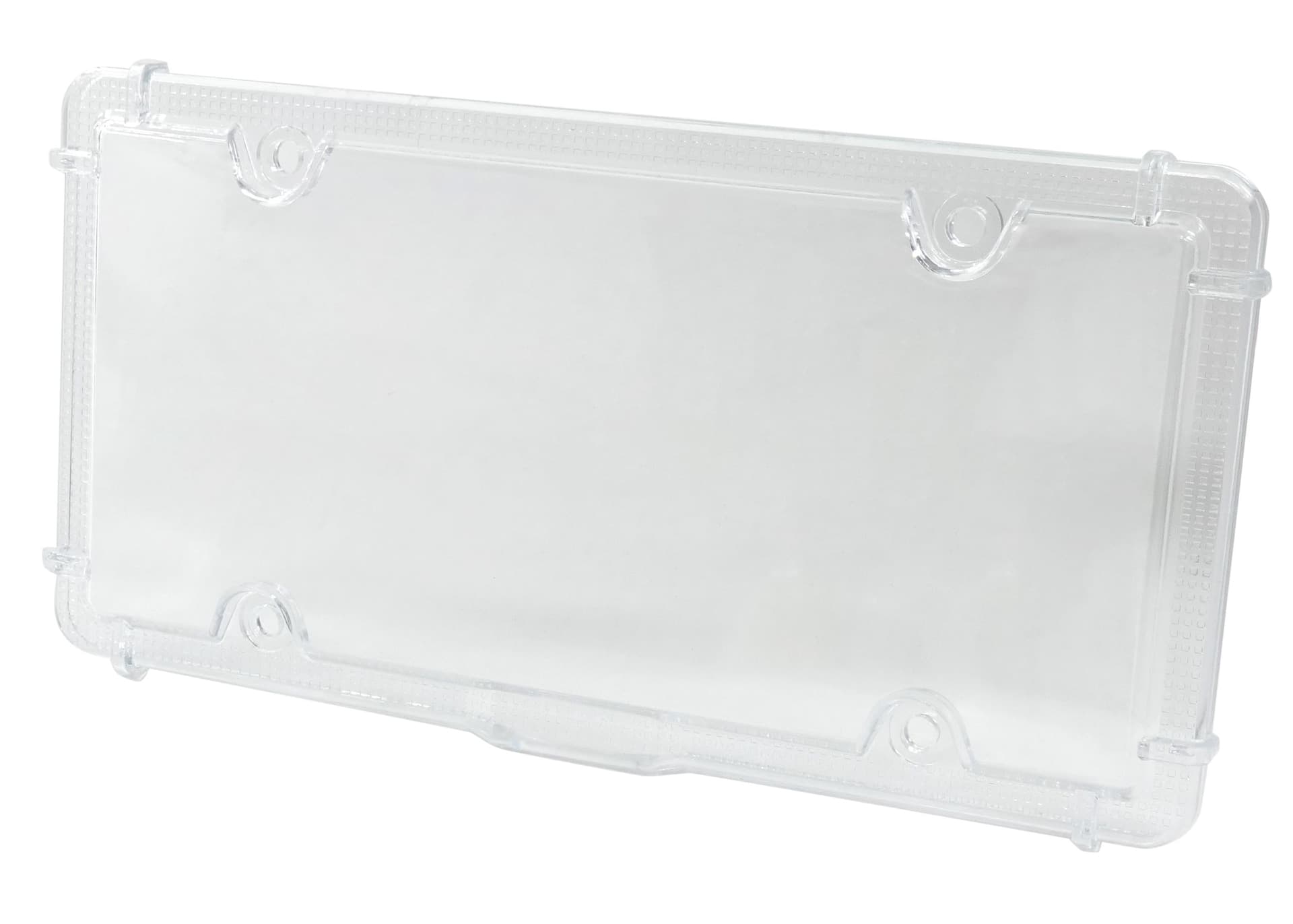 AutoTrends Premium Weatherproof Clear License Plate Protector