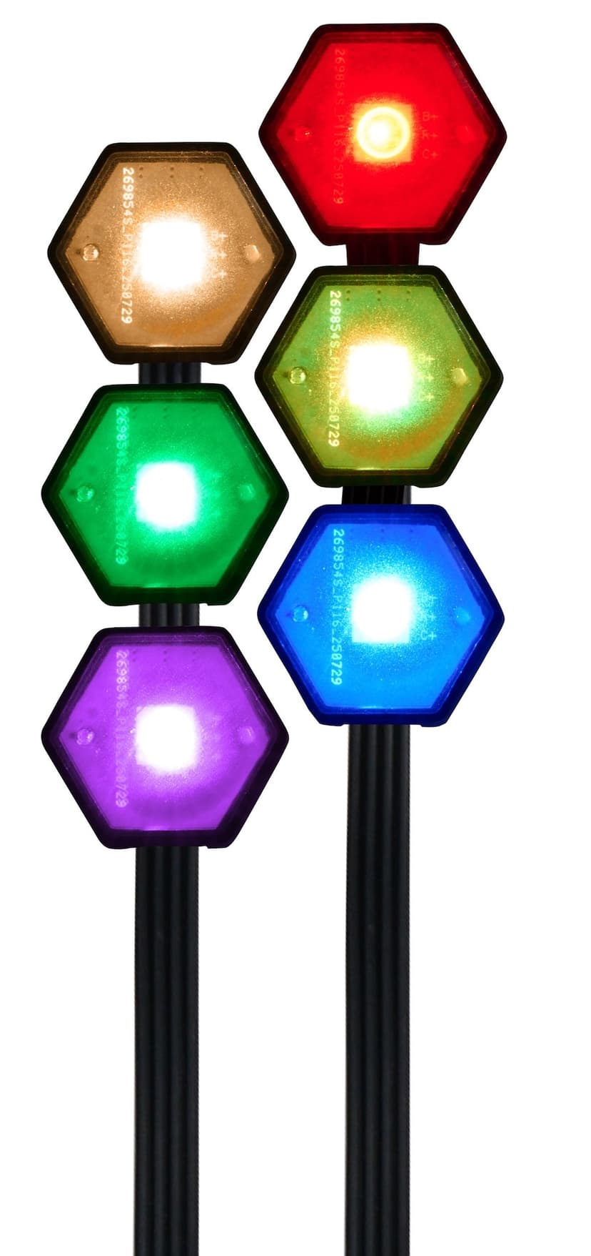 Stallion 6-POD Multi-Colour Sound-Activated LED Light