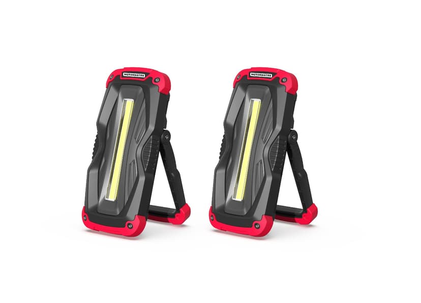 MotoMaster 2000-Lumen Work Lights, 2-pk