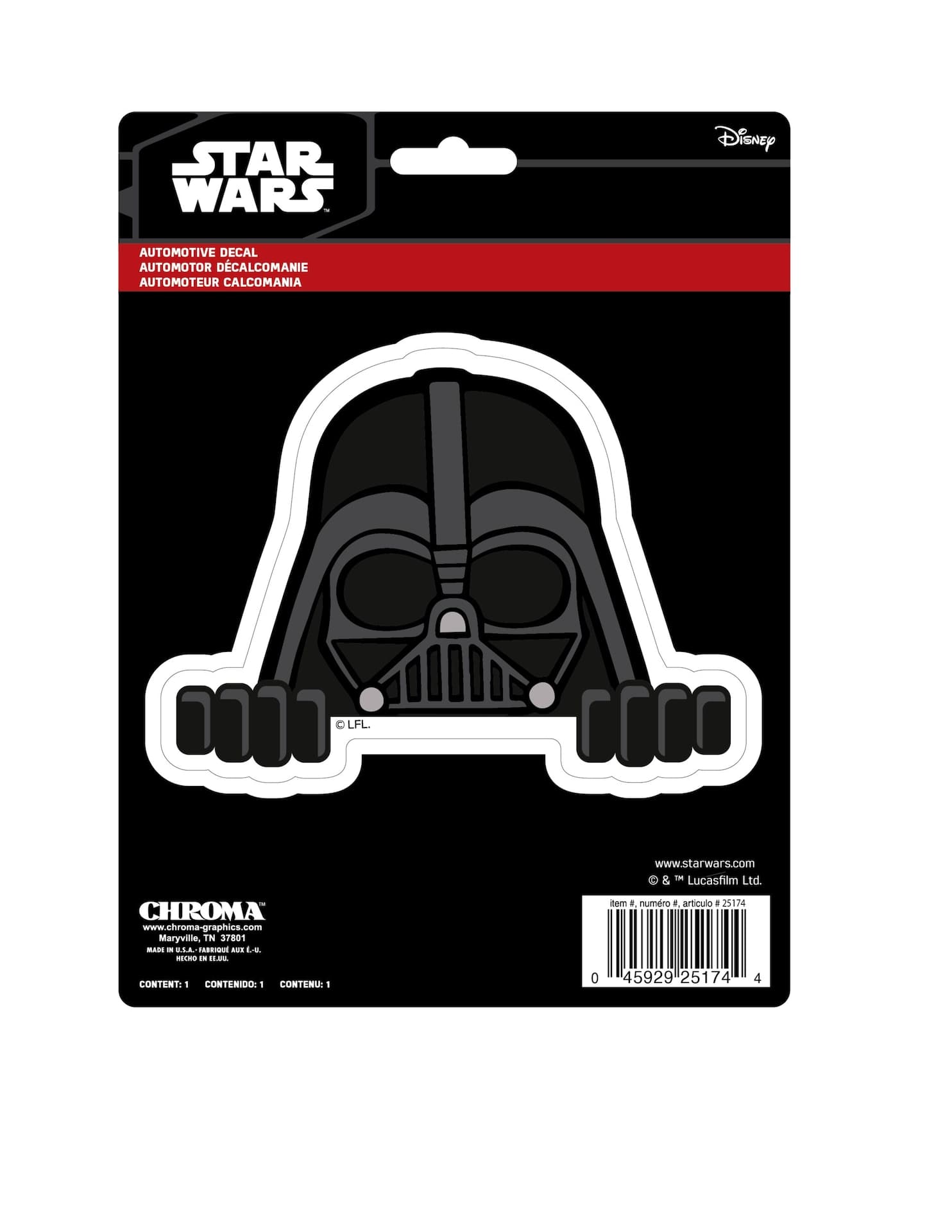 Chroma Star Wars Vinyl Decal